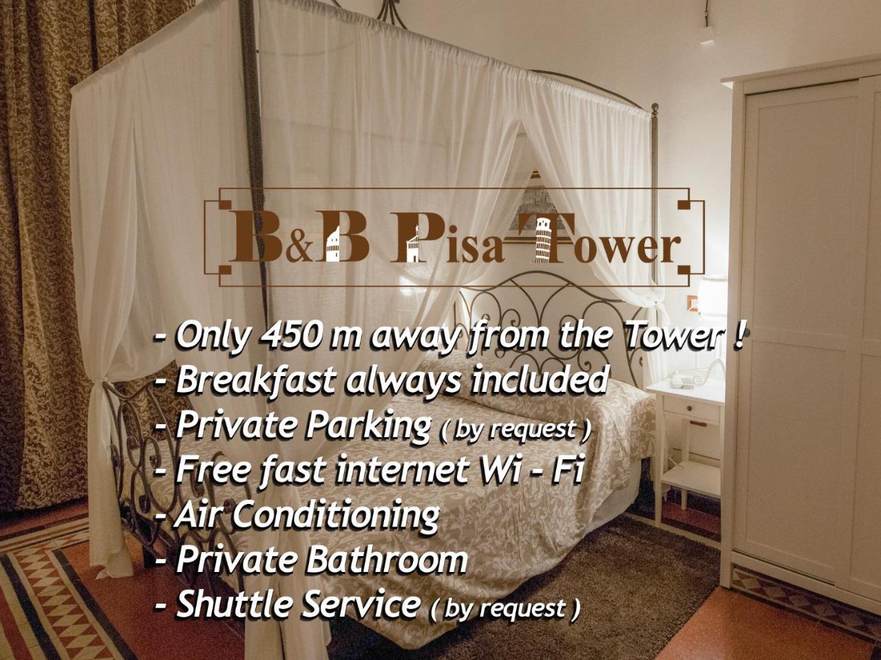B&B Pisa Tower Zewnętrze zdjęcie
